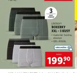 Lidl Boxerky nabídka