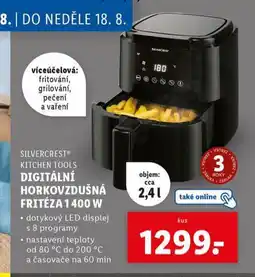 Lidl Digitální horkovzdušná fritéza nabídka