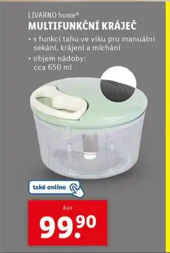 Lidl Multifunkční kráječ nabídka
