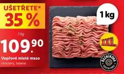 Lidl Vepřové mleté maso nabídka