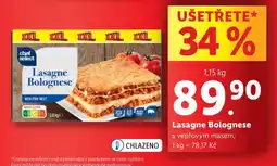 Lidl Lasagne bolognese nabídka
