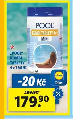 Lidl Pool kombi tablety nabídka