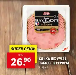 Lidl Šunka nejvyšší jakosti nabídka