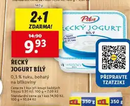 Lidl Řecký jogurt nabídka