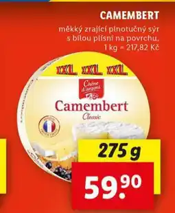Lidl Camembert nabídka