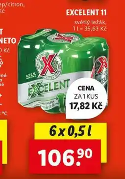 Lidl Pivo excelent nabídka