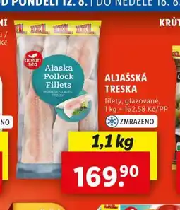 Lidl Aljašská treska nabídka