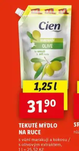 Lidl Tekuté mýdlo na ruce nabídka