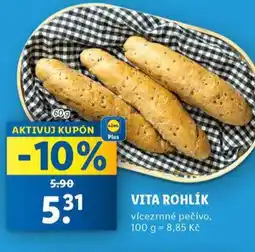 Lidl Vita rohlík nabídka