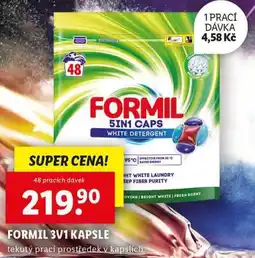 Lidl Formil kapsle nabídka