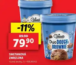Lidl Smetanová zmrzlina nabídka