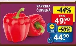 Lidl Paprika červená nabídka