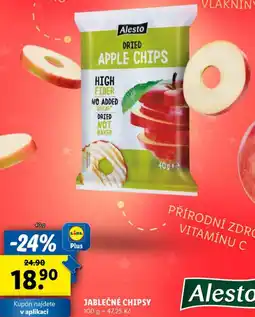 Lidl Jablečné chipsy nabídka