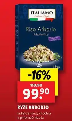 Lidl Rýže arborio nabídka