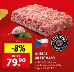 Lidl Kuřecí mleté maso nabídka