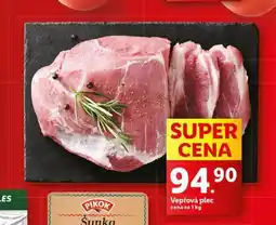 Lidl Vepřová plec nabídka
