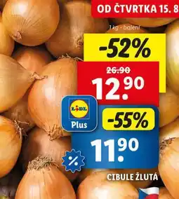 Lidl Cibule žlutá nabídka