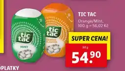 Lidl Tic tac nabídka