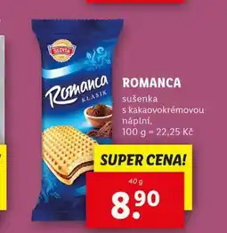 Lidl Romanca nabídka