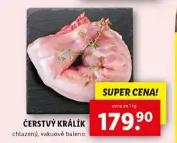 Lidl Čerstvý králík nabídka