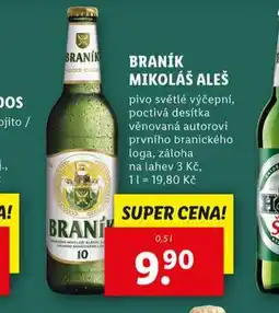 Lidl Pivo braník mikoláš aleš nabídka
