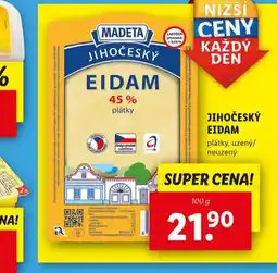 Lidl Jihočeský eidam nabídka