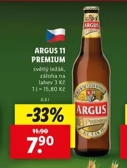 Lidl Pivo argus 11 premium nabídka