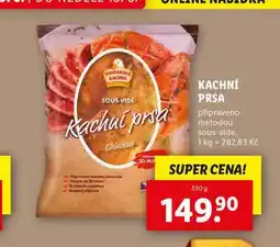 Lidl Kachní prsa nabídka