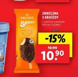 Lidl Zmrzlina s arašídy nabídka