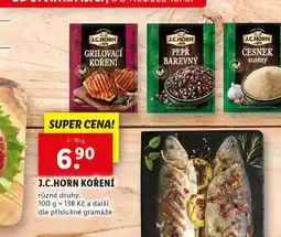 Lidl J.c.horn koření nabídka