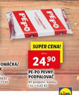 Lidl Pe-po pevný podpalovač nabídka