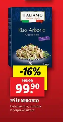 Lidl Rýže arborio nabídka