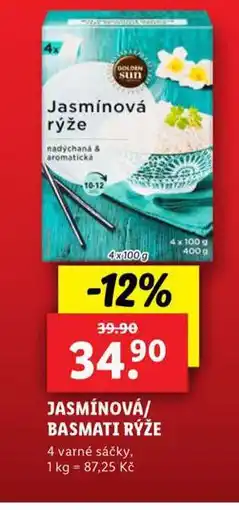 Lidl Jasmínová / basmati rýže nabídka