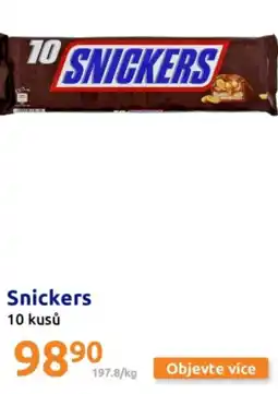 Action Snickers nabídka
