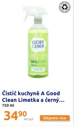 Čistič kuchyně A Good Clean Limetka a černý
