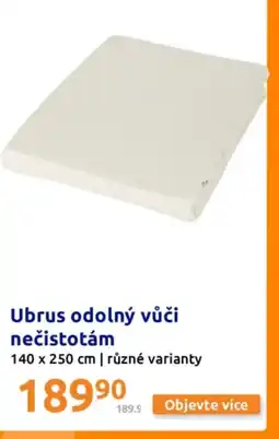 Action Ubrus odolný vůči nečistotám nabídka