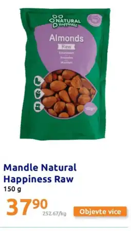 Action Mandle Natural Happiness Raw nabídka