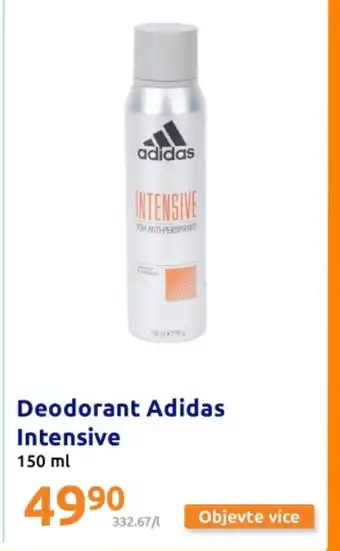 Action Deodorant Adidas Intensive nabídka