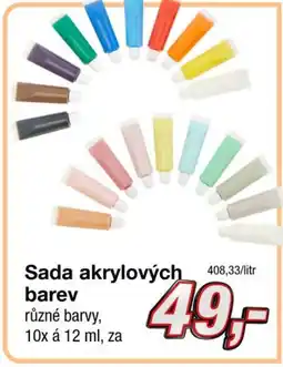Kik Sada akrylových barev nabídka