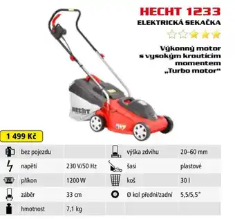 Hecht HECHT 1233 ELEKTRICKÁ SEKAČKA nabídka