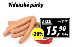 ZEMAN Vídeňské párky nabídka