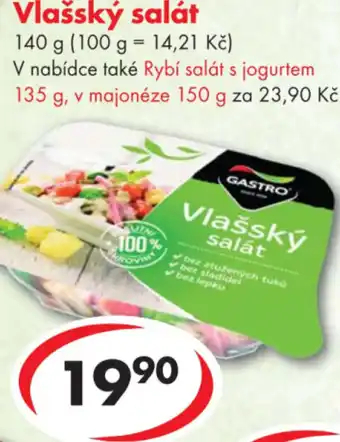CBA Vlašský salát nabídka