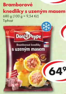 CBA Bramborové knedlíky s uzeným masem nabídka