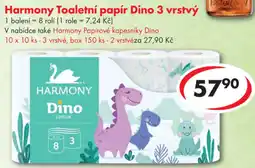 CBA Harmony Toaletní papír Dino 3 vrstvý nabídka