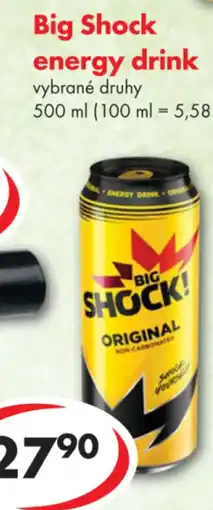 CBA Big Shock energy drink nabídka