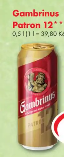 CBA Gambrinus Patron 12 nabídka