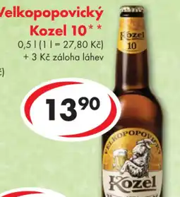 CBA Velkopopovický Kozel 10 nabídka
