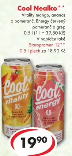 CBA Cool Nealko nabídka