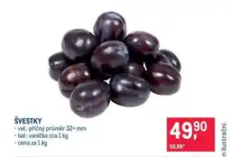Makro ŠVESTKY nabídka