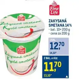 Makro ZAKYSANÁ SMETANA 14% nabídka